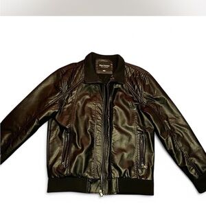 [SOLD] Black Leather Jacket